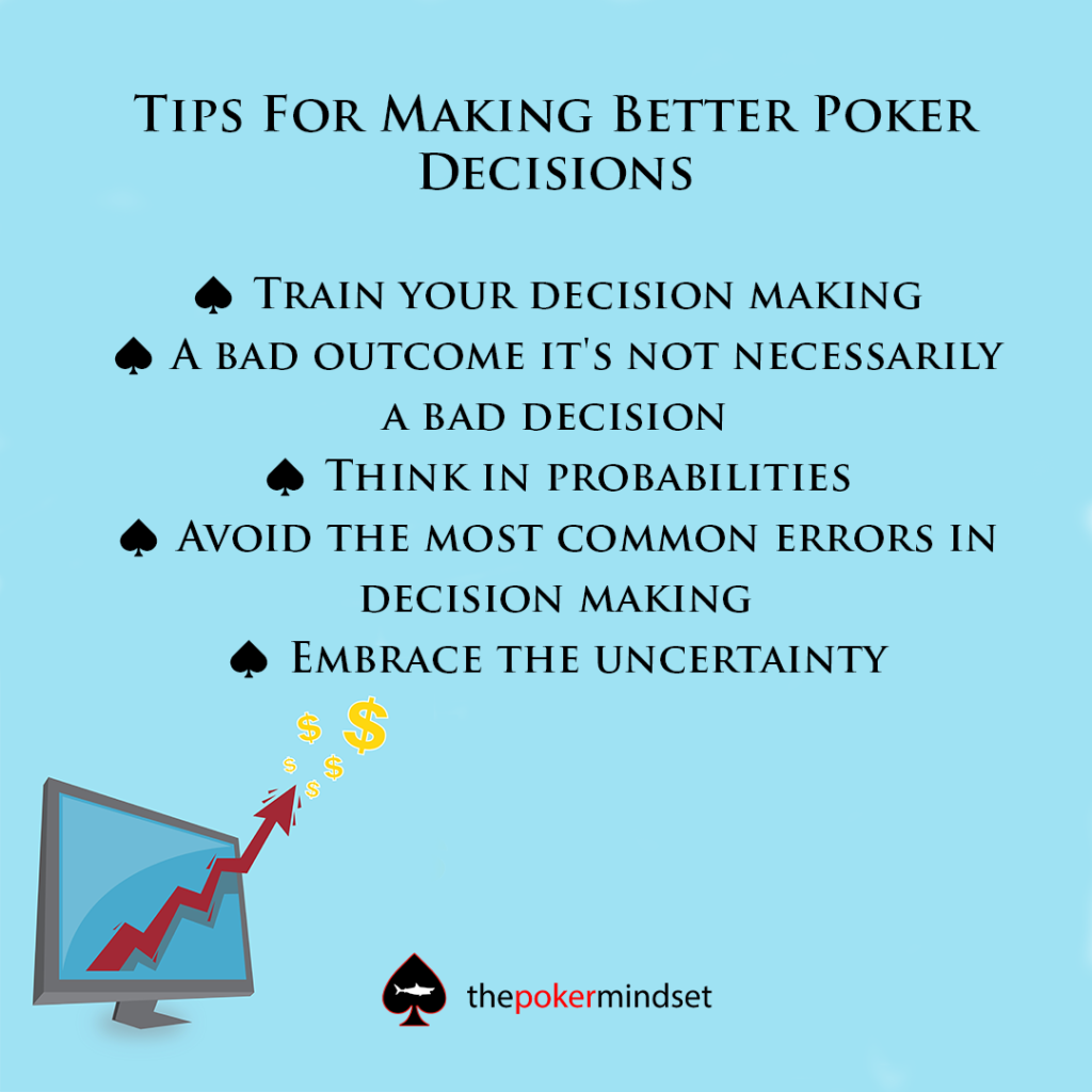 Tips For Making Better Poker Decisions The Poker Mindset