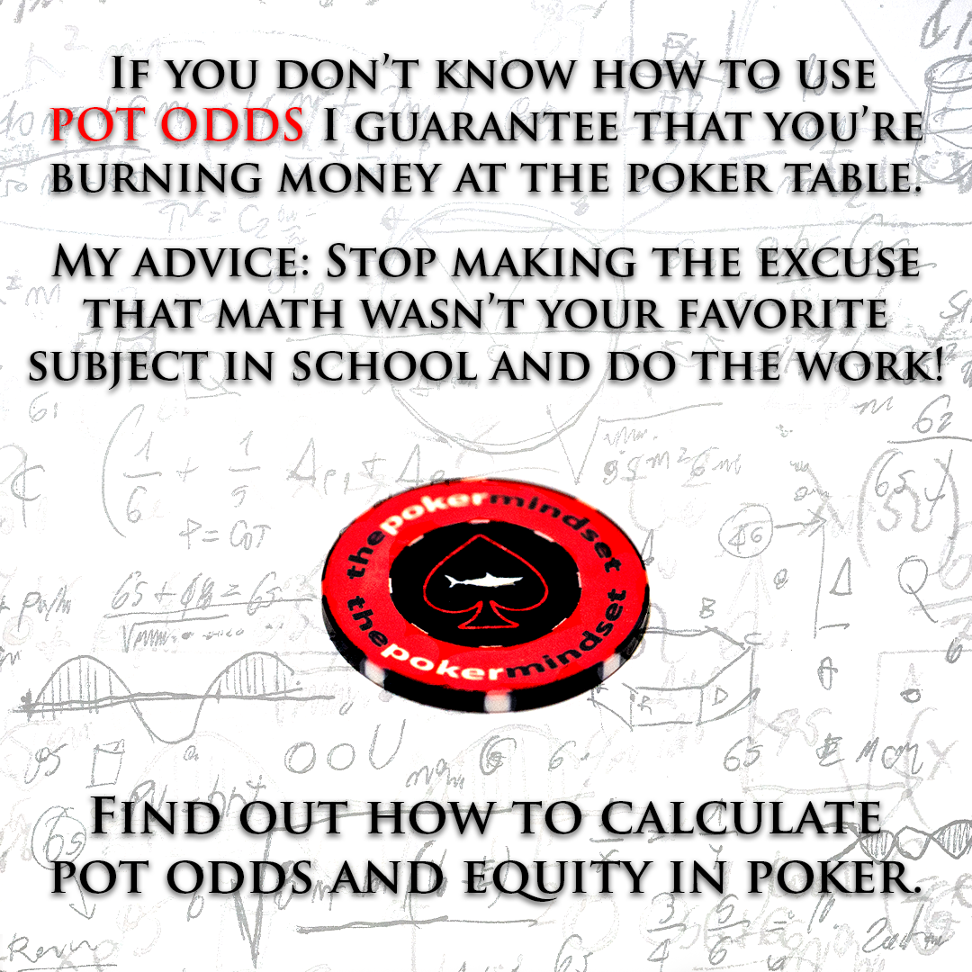 How to calculate pot odds and equity in poker