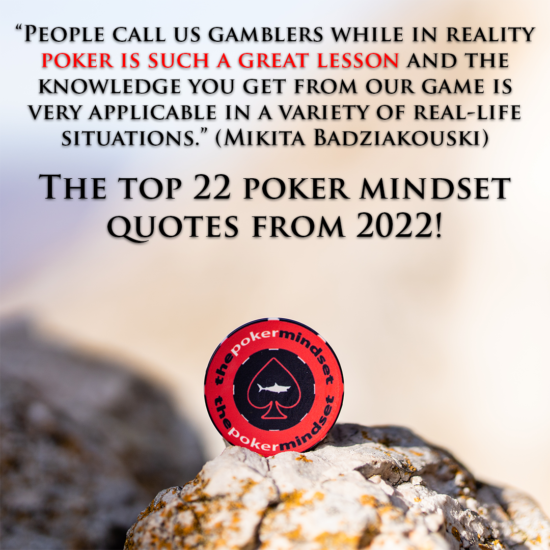 top poker mindset quotes 2022